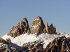 Le Tre Cime di Lavaredo dalla Forzeluta de Soramizoi