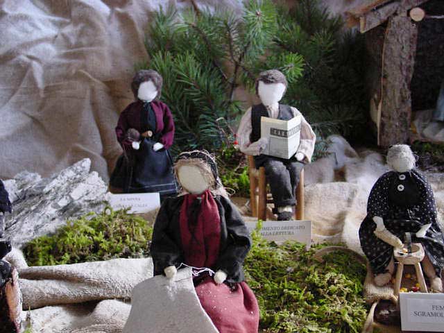 Museo della Latteria 2001 - Presepio con le 