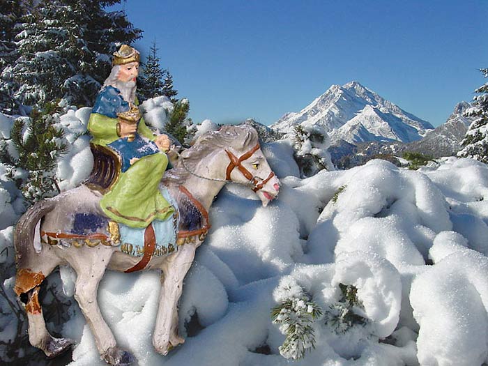 L'Antelao dai pressi del Col Cervera 