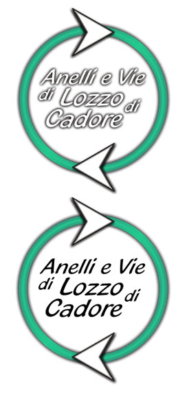 logo Anelli e Vie di Lozzo di Cadore - percorsi escursionistici