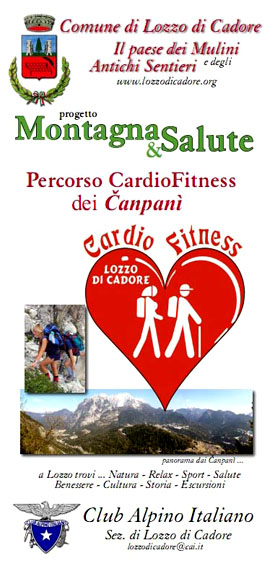 copertina pieghevole Percorso Cardifitness dei Cianpanì