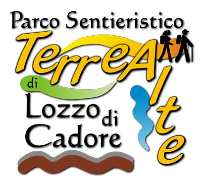 foto del logo del Parco sentieristico Terre Alte di Lozzo di Cadore