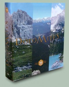 copertina libro Dolomites, a cura di P.C. Begotti e E. Majoni