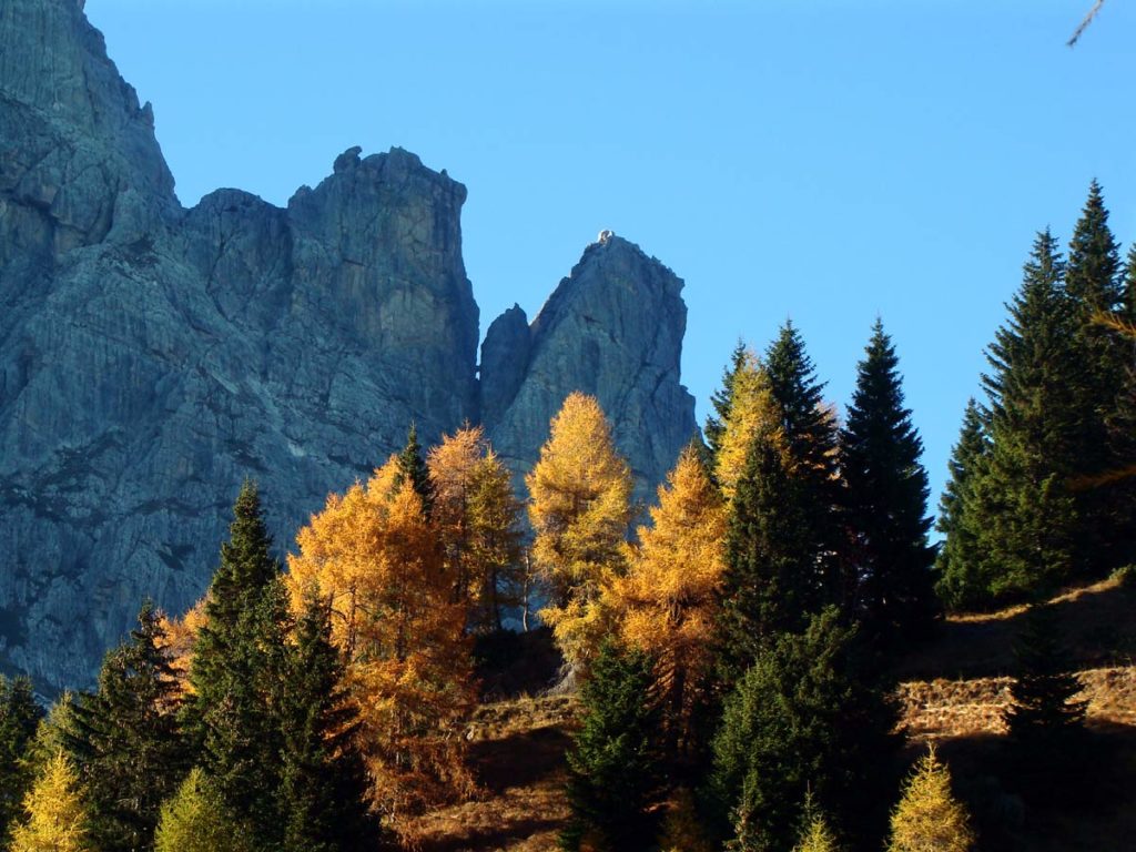 Torre Artù e Torre Pian dei Buoi da Cianpo de Cros