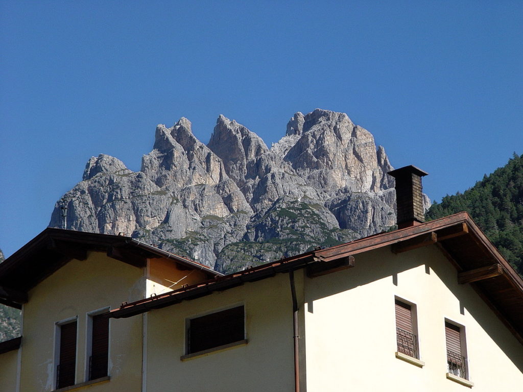 Croda Rizzardi, Punta del Buco, Punta Lina e Croda di Ligonto