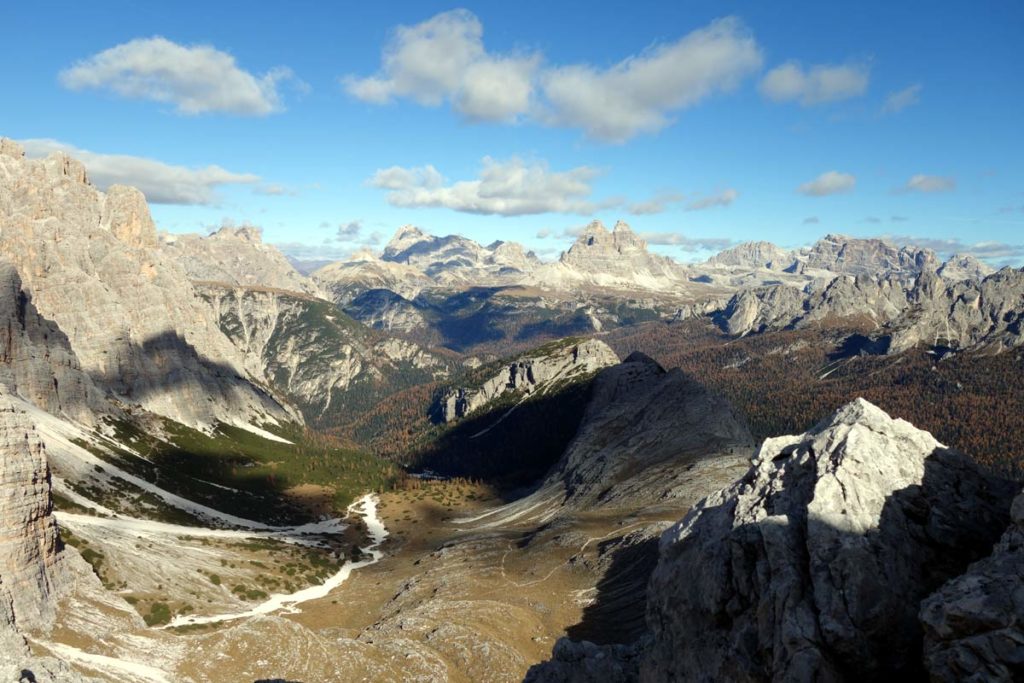 Dal Corno d’Angolo in Val Popena Alta (Misurina)