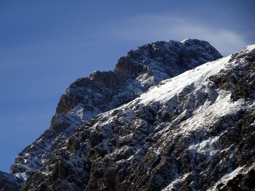 Croda Bianca dietro al Taco Gran da Soracrepa