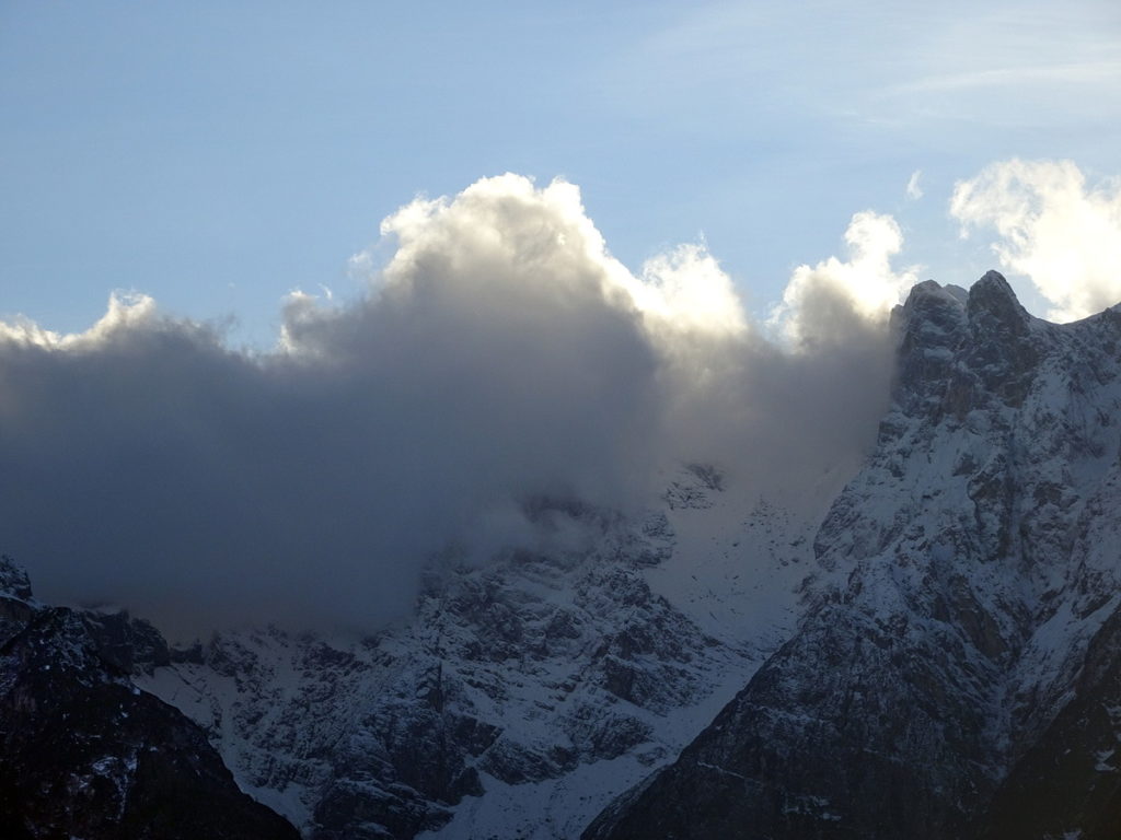 Croda Bianca e Cimon del Froppa da Fagaredo in  Val Ambata