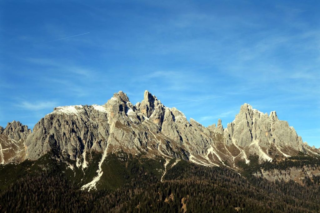 Monte e Campanile Ciastelin da Po Croda