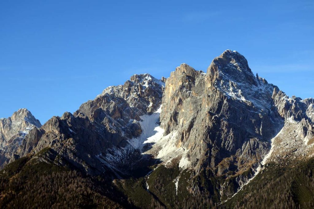 da Po Croda verso la Croda Bianca: Monticello, Cresta d