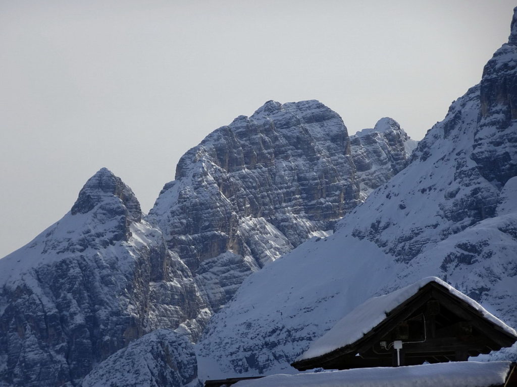 Corno del Doge, Costa e Cima Bel Pra da Misurina