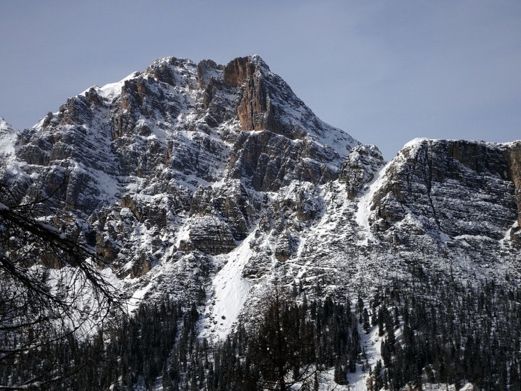 Punta Elfie, P. Clementina, P. Mosca e P. Ilde del Cristallino di Misurina