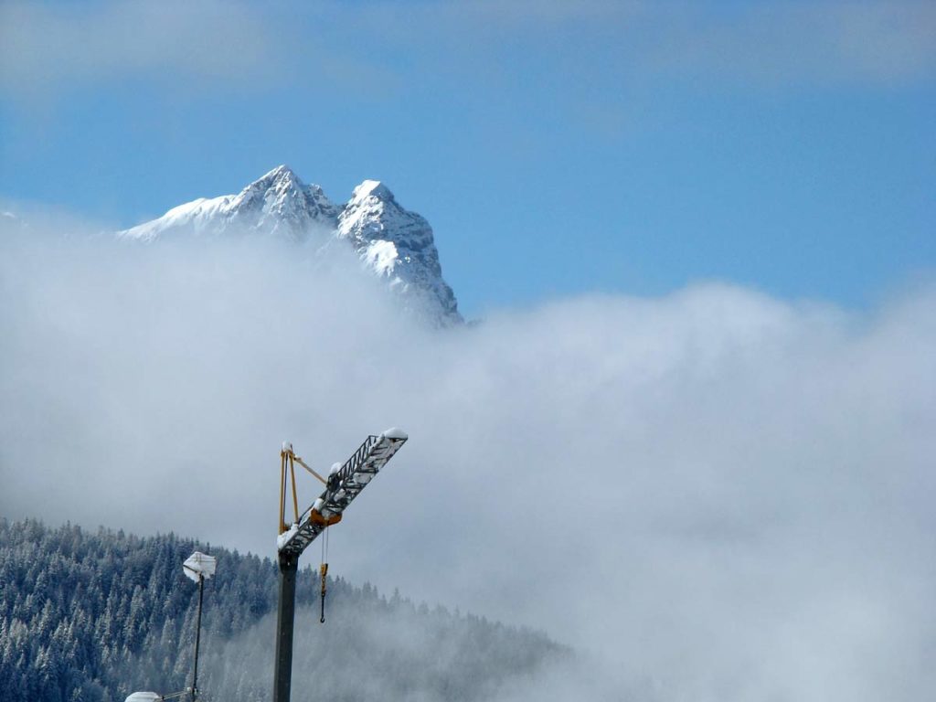 Picco di Roda dopo una nevicata quasi primaverile (19 marzo 2013)