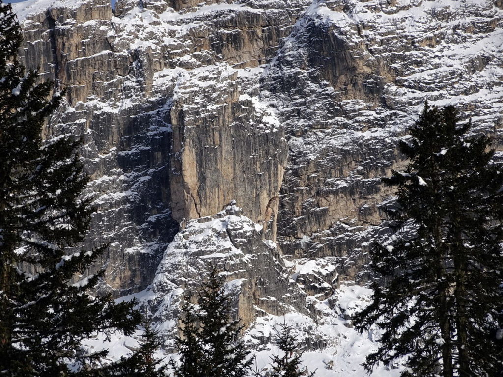 La Torre di Misurina dai pressi dell