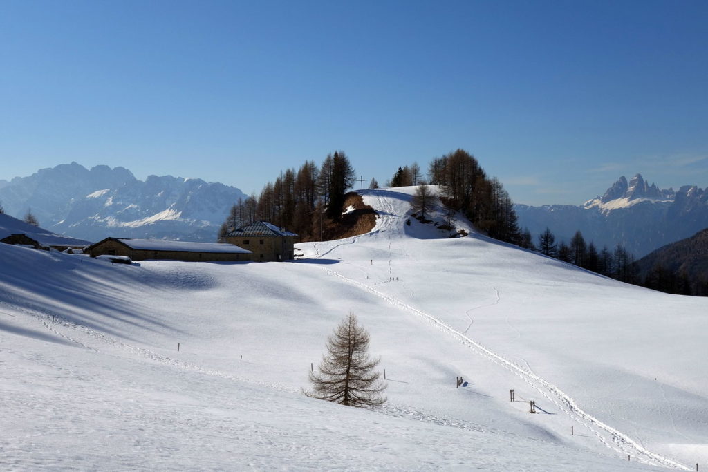 Da casera Doana verso Marmarole e Tre Cime