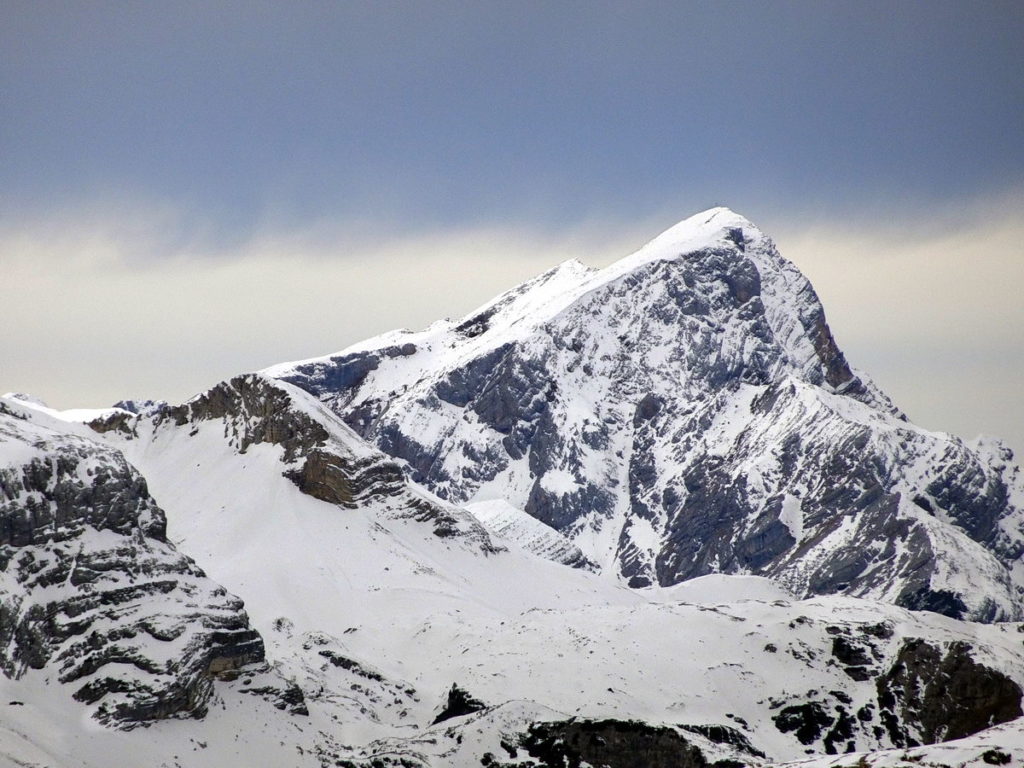 Croda del Becco (Seekofel) dalle Cianpedele