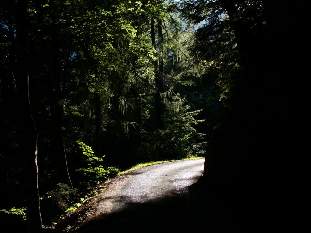 Luce oltre la curva