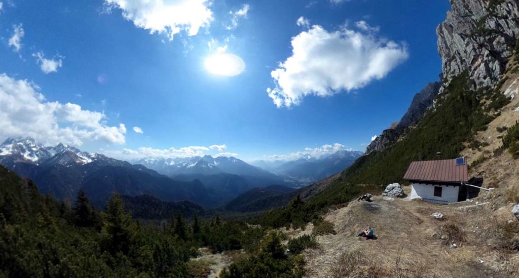 Bivacco Spagnolli alle Cime Ciadin Alto