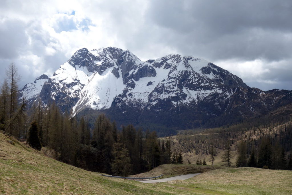 Bivera e Clapsavon dai piedi del Col di Rioda