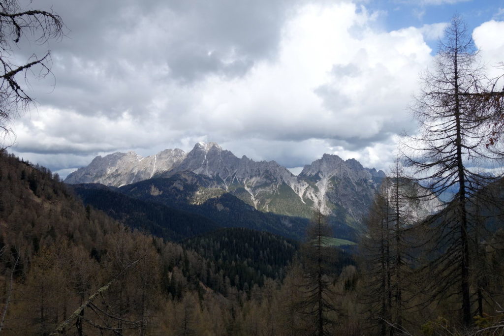 Gruppo dei Brentoni dal Pupera Valgrande al M. Cornon dal Col Cervera