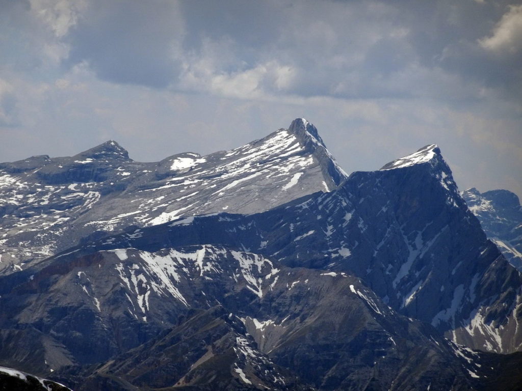 Monte Cavallo (Heiligkreuzkofel), Cima Dieci e Cima Nove dal Picco di Vallandro