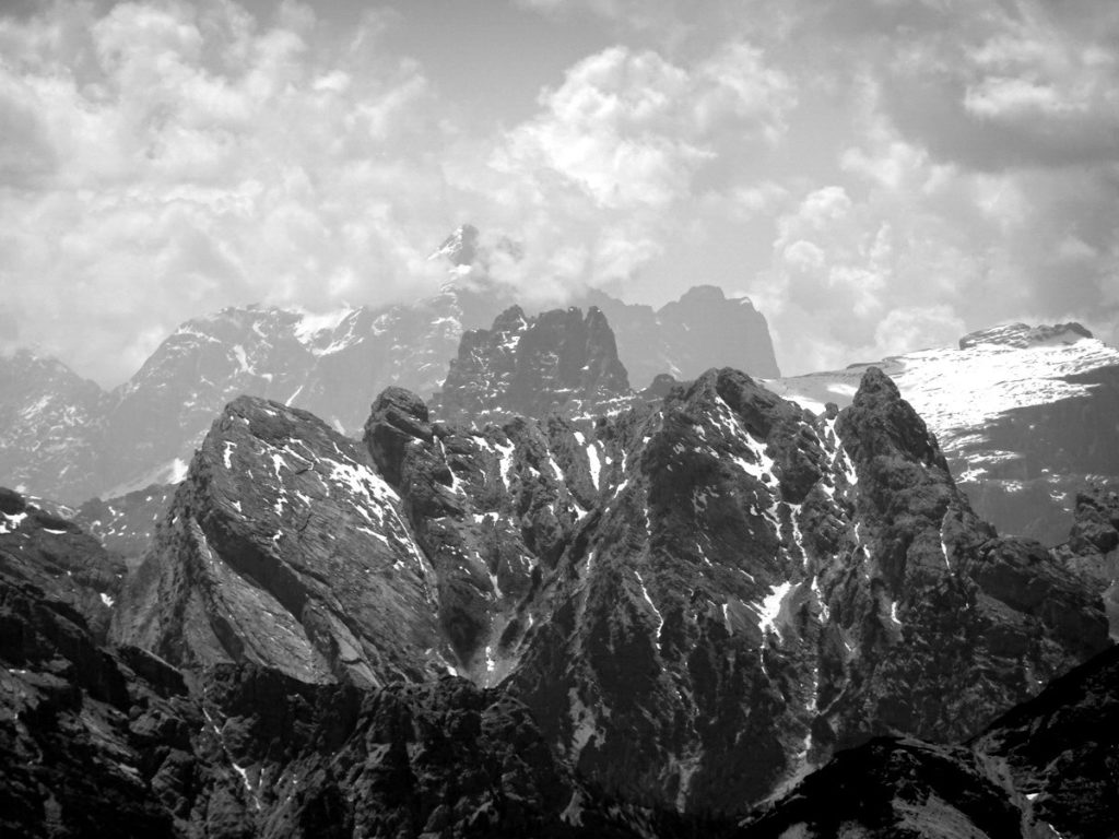 Pomagagnon, Croda da Lago e Civetta dal Picco di Vallandro