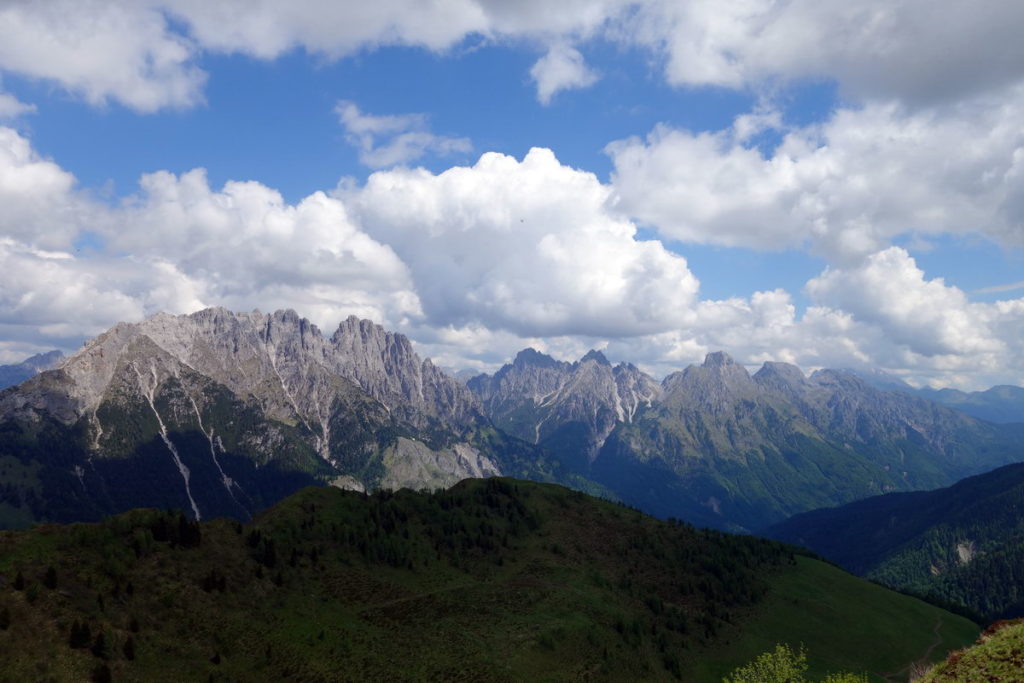 Dal M. Rinaldo alla Creta della Fuina passando per il M. Siera dal M. Oberkofel