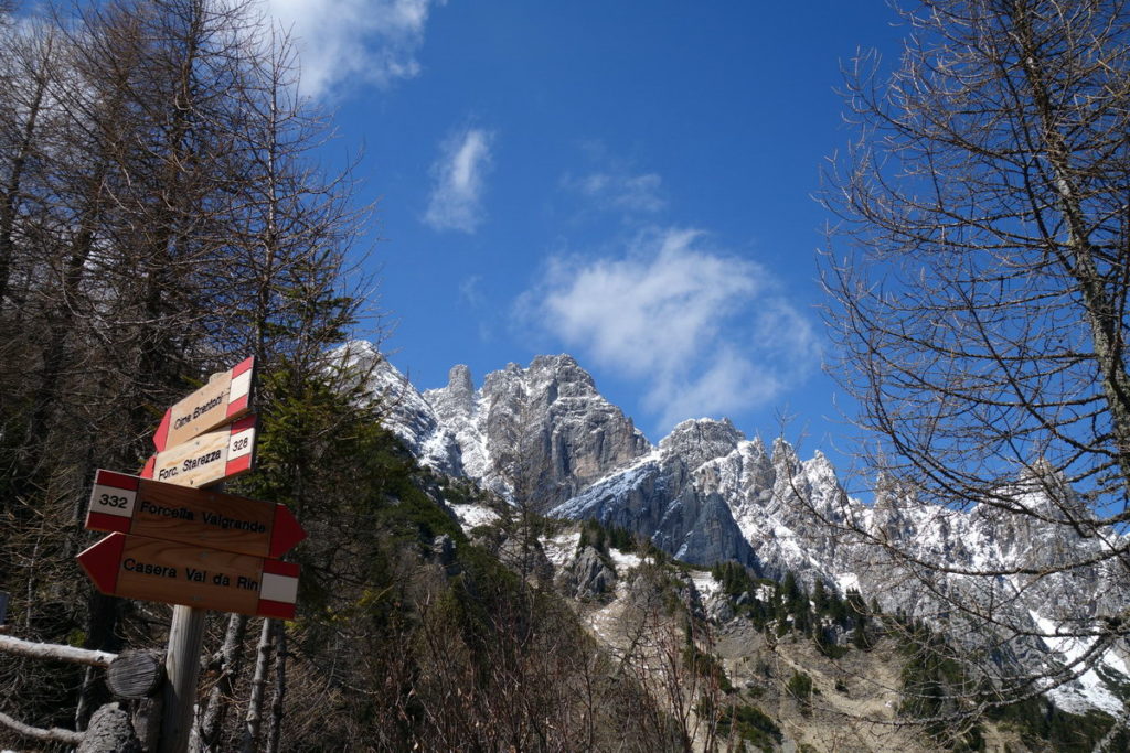 Brentoni e Torrioni di Val Inferna da forcella Camporosso