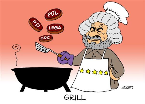 Grill - le vignette di Italia Oggi