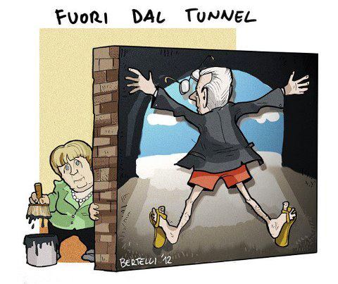 Monti e la nuova visione "FUORI-DAL-TUNNEL"