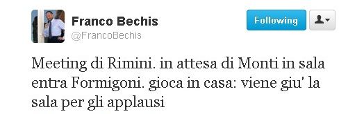 tweet di F. Bechis